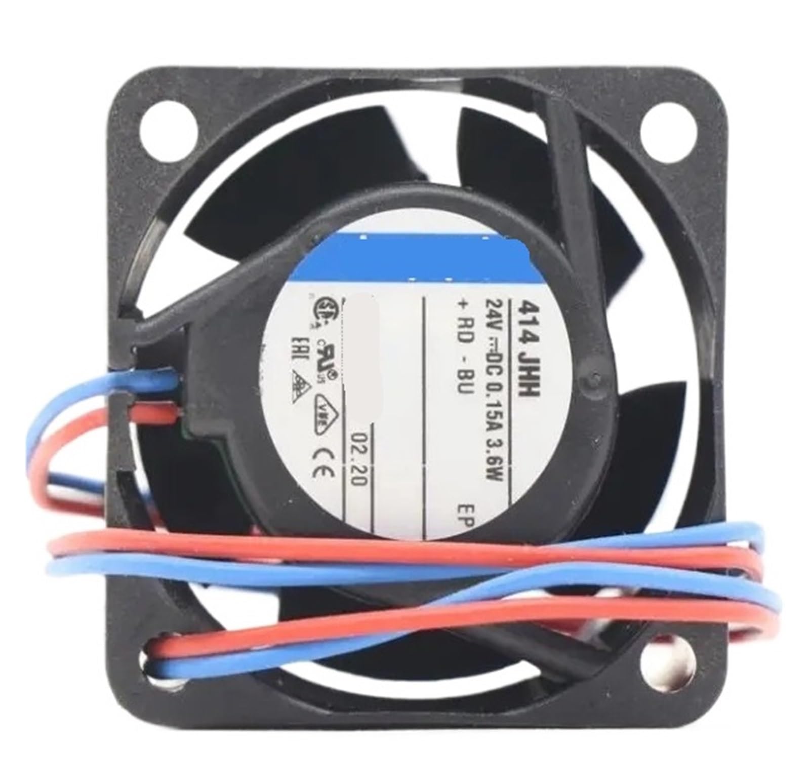 TSCFHGQI 414JHH 40 * 40 * 25mm 24V DC 4025 4cm 3.6W 0.15A 24m3/h 2-wire Cooling Fan