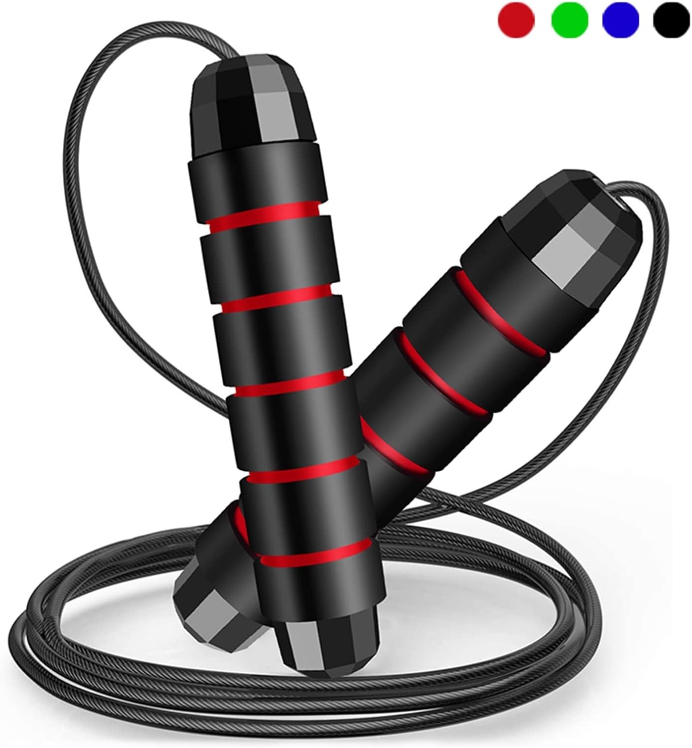 Jump Rope Speed Jump Rope Steel Wire Skipping Rope Exercise Adjustable Jumping Rope Workout Training Home Sport Fitness Equipme