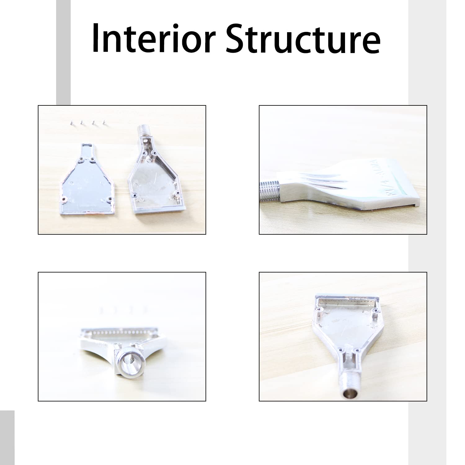 2 Stück G1/4 Außengewinde Aluminiumlegierung Flachdüse Luftblasdüse geeignet für Druckluftmaschinenteile, Staubentfernung, Kühlung, Trocknen, Oberflächenbehandlung