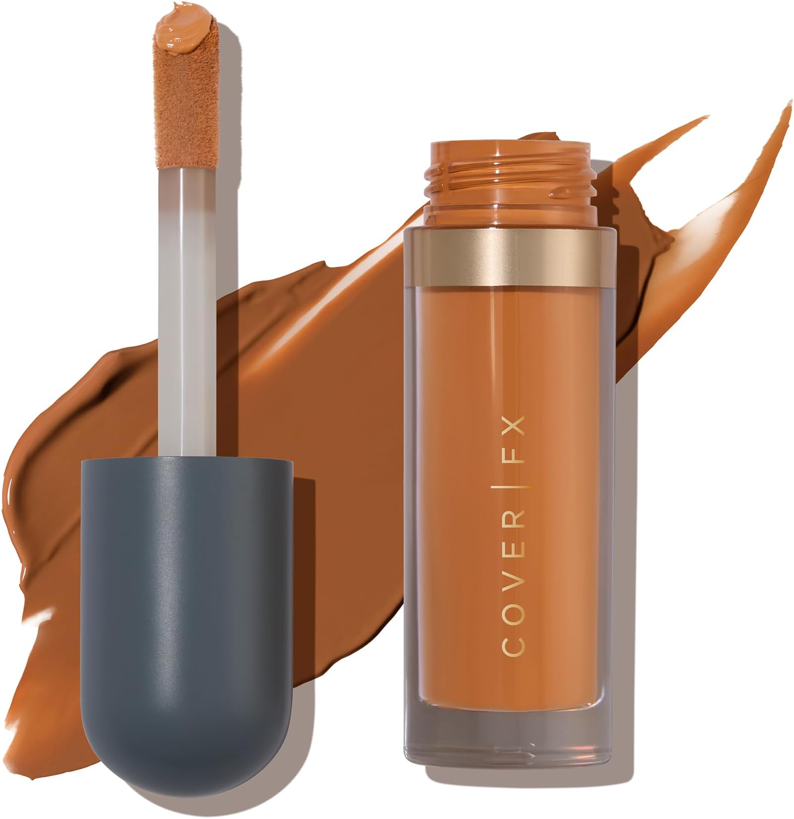 Skin Discovered Longwear Full Coverage Concealer | Buildable Crease-Resistant High Coverage Formula Conceals, Corrects, and Brightens | R1- Rich skintones with cool undertones