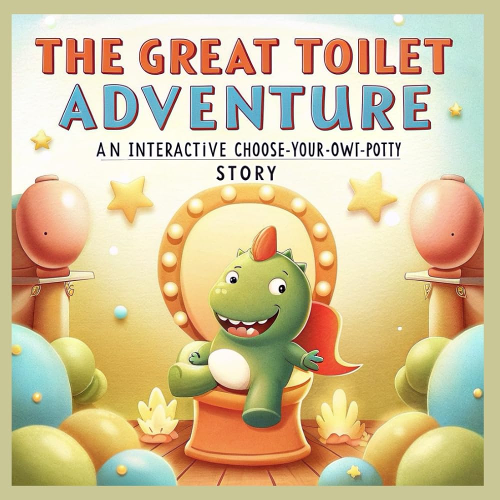 The Great Toilet Adventure: An Interactive Dinosaur Potty Training Adventure with Choices, Rewards, and Fun Activities for Toddlers Ages 2–5