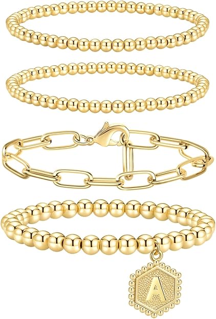 Doubgood 14K Gold Plated Bracelets