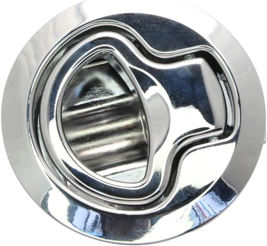 SC256 Stainless Steel Bright Compression Lock Security Plane Lock Push Latch 1Pcs