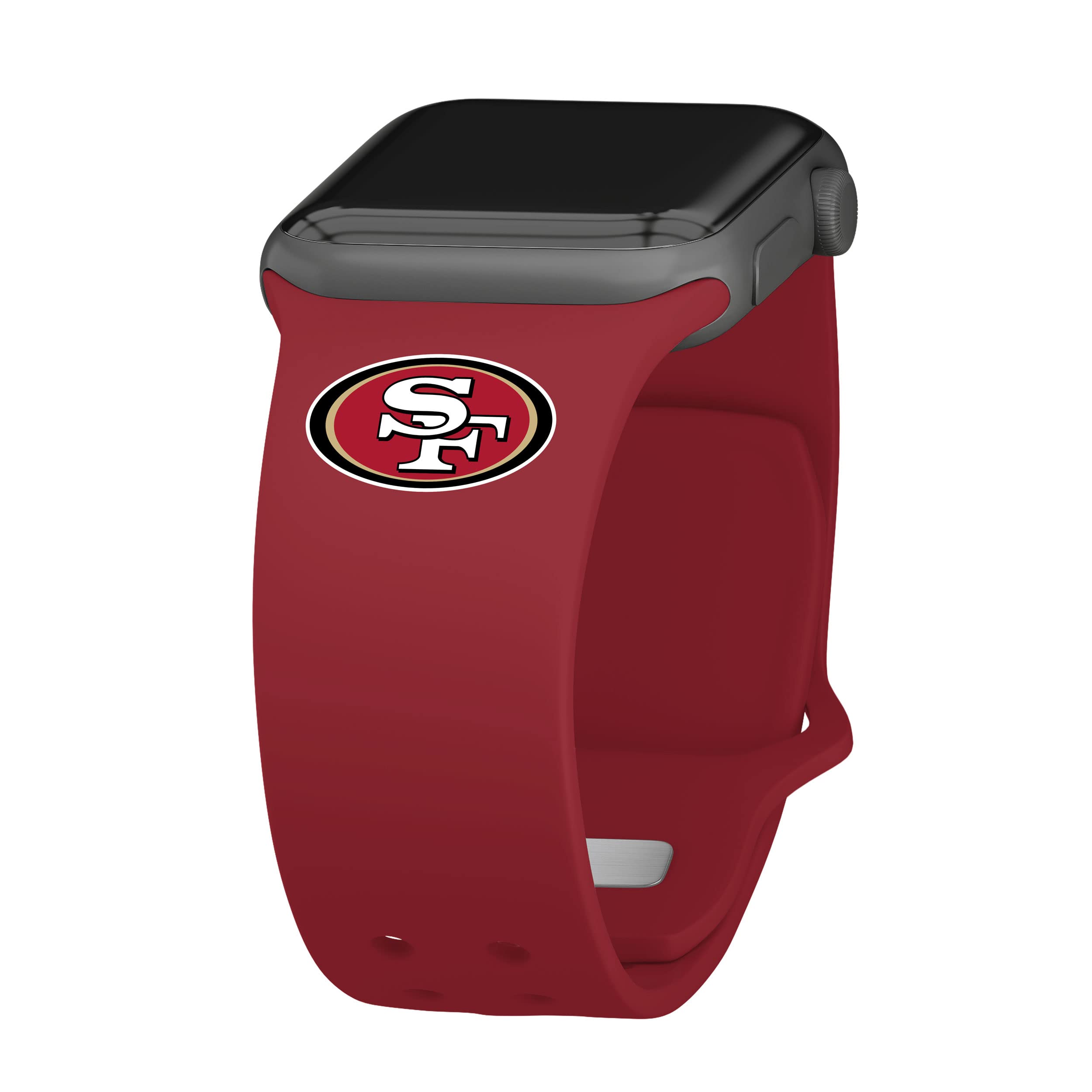 Game TimeSan Francisco 49ers Silicone Apple Watch Band (42mm/44mm Crimson)