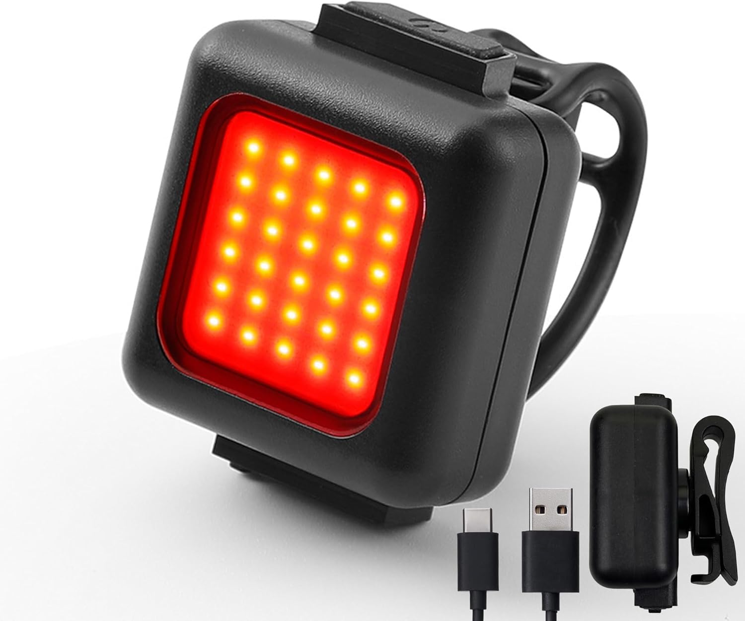 I0DO Shoulder Tactical Vest Light for Police Clip Running Light for Runners Rechargeable Compact Flashlight,Personal Wearable Safety Lights for