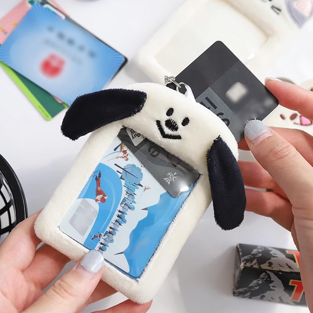 Amazon.com: WAYUTO 4 Pack Cartoon Plush Kpop Photocard Holder with