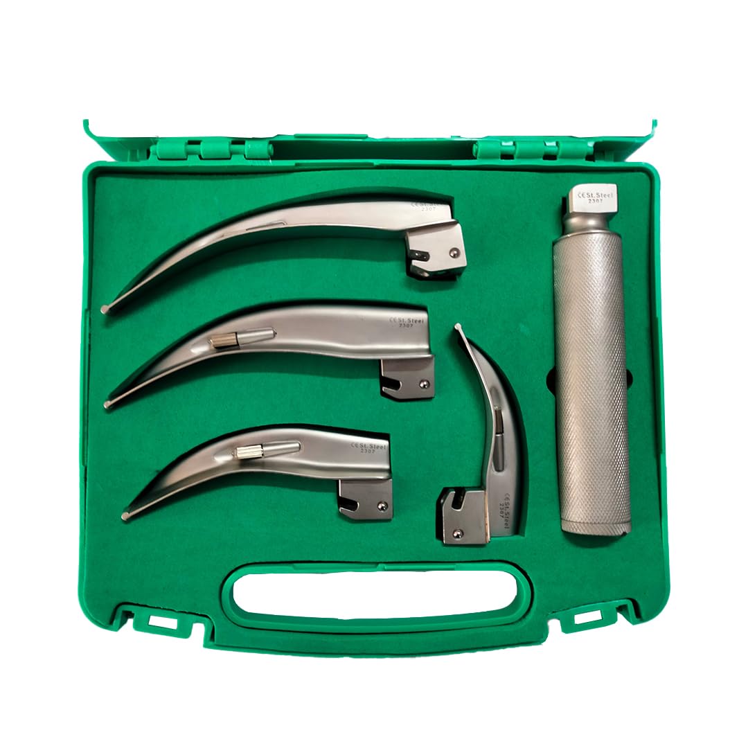 Mowell Adult Laryngoscope, E-Series LED Blade (Size : Mac 1,2,3 & 4) (B08T1SFP5K) Amazon Price History, Amazon Price Tracker