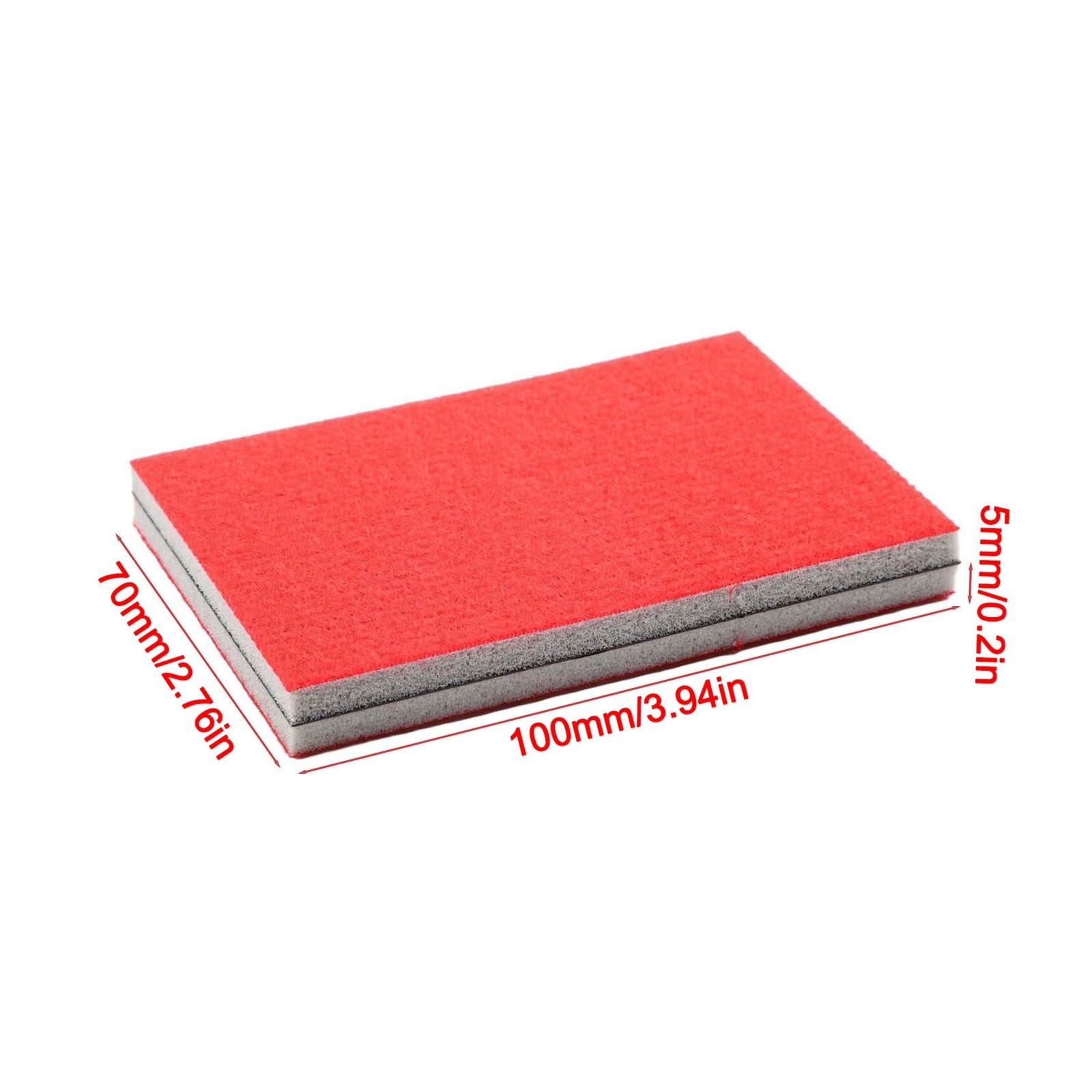 Lija Madera Almohadilla de Esponja for lijar, abrasivo de Doble Cara for Madera, Metal, plástico, Pulido de Muebles, 24/27 Uds., 180-3000(24PCS)
