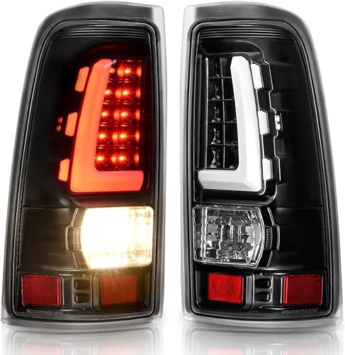 DWVO Conjunto de luces traseras LED compatibles con Chevy Silverado 1500 25002007 Silverado Classic  99-02 GMC Sierra 1500 250001-02 Sierra 1500HD