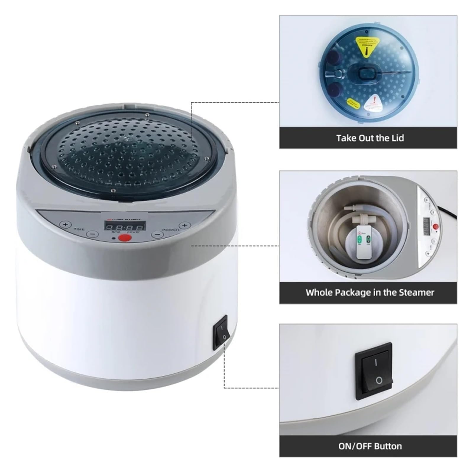 Generatore di vapore per doccia, Generatore di sauna, pentola a e, nuovo stile for la terapia SPA domestica for il riscaldamento per il bagno