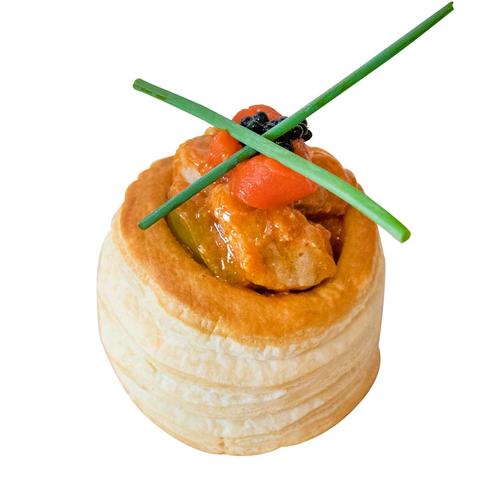 Vol au Vent de hojaldre redondo Mariola 75 mm Vitarvi 60 unidades