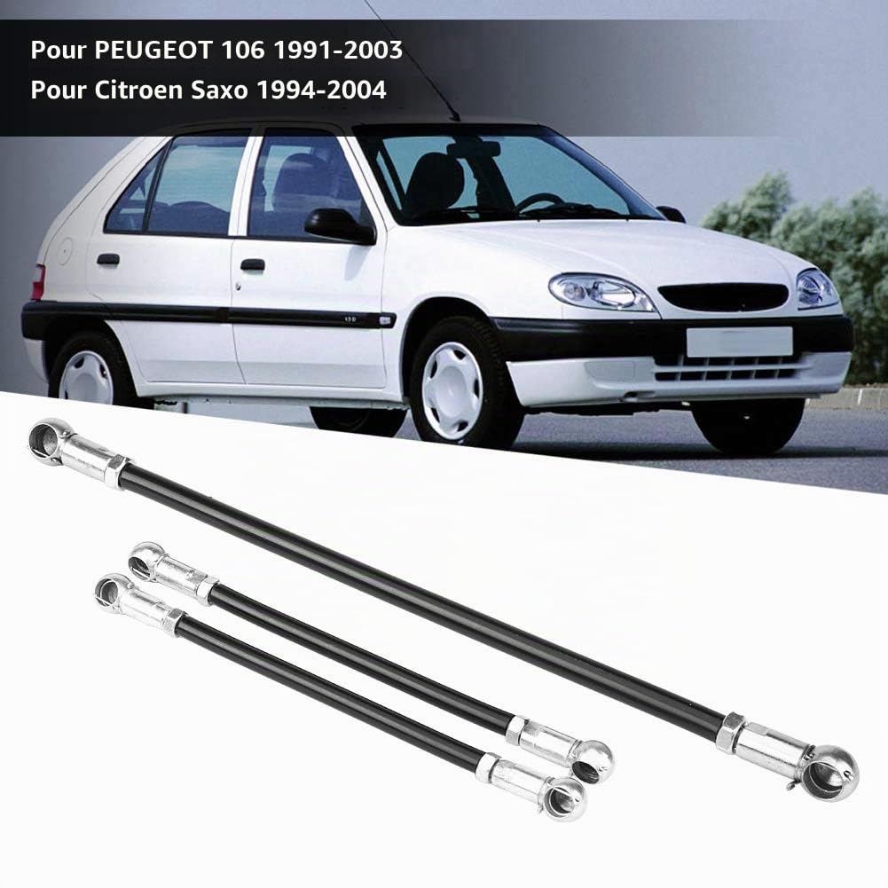 3 Pièces Bielles de Liaison de Changement de Vitesse de Voiture pour 106 1991-2003 1994-2004 (245283 + 2X2452E1)
