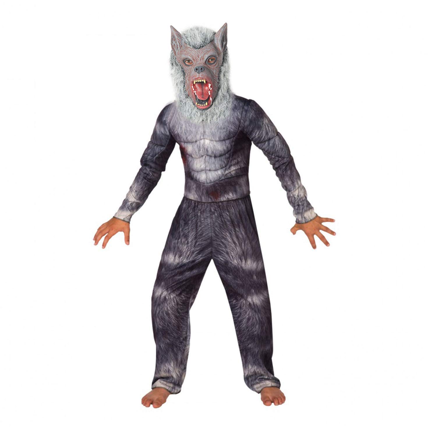 Buy Morph Wolf Costume For Kids Werewolf Costume y Halloween Costumes
