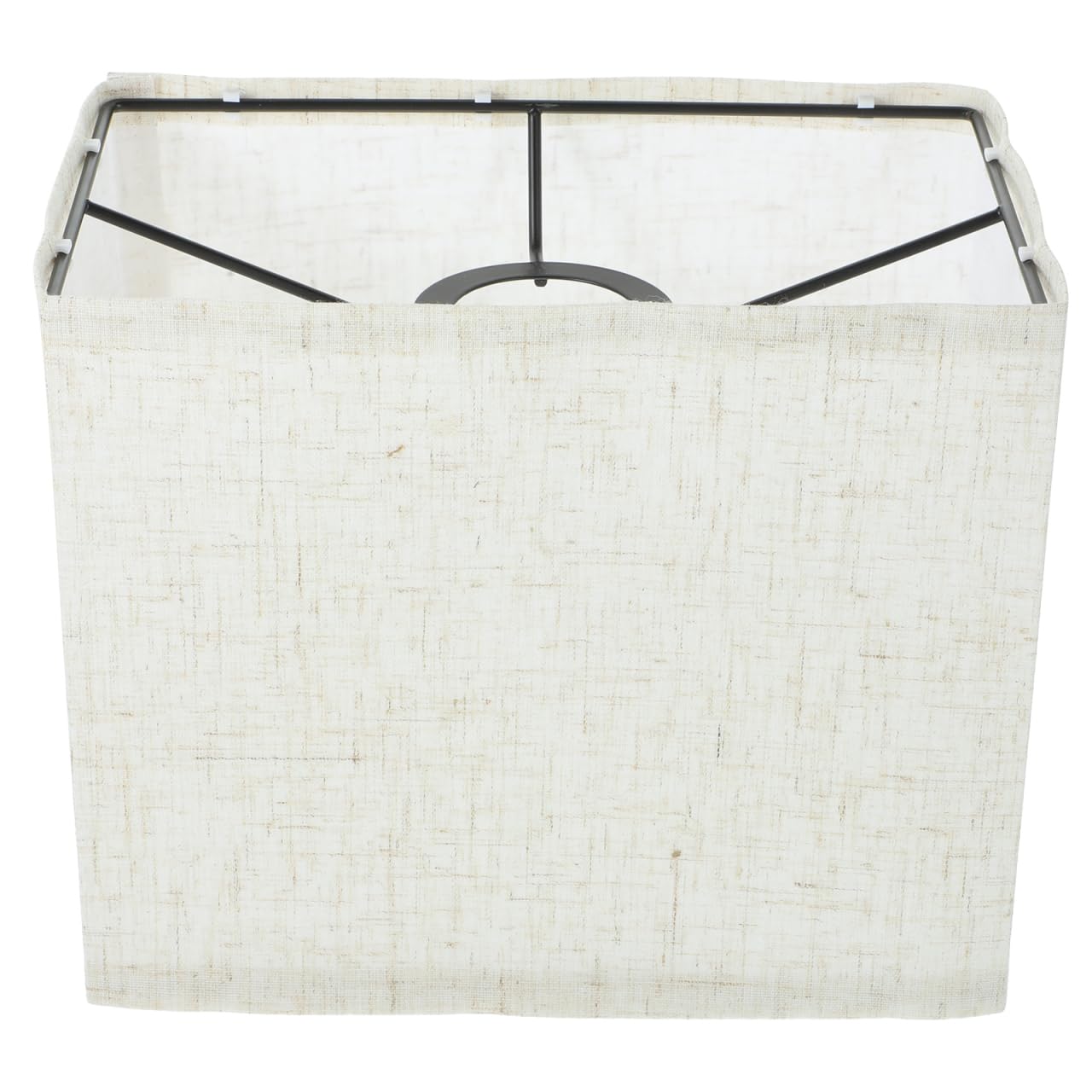 Paralume Rettangolare in Tessuto Lino Beige Piccolo Per Lampada Da Tavolo E Pavimento Coprilampada Rimovibile Protezione Luce Diretta Facile Installazione Per Casa Soggiorno Camera