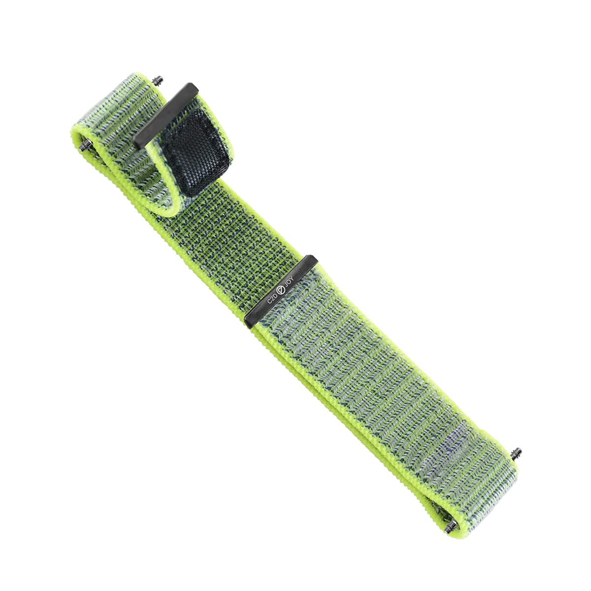 C2D JOYQuickFit 20 UltraFit Nylon Fabric Sport Strap Compatible with Garmin Watch Bands, (20) Large (5.9"-7.5"), no gemstone