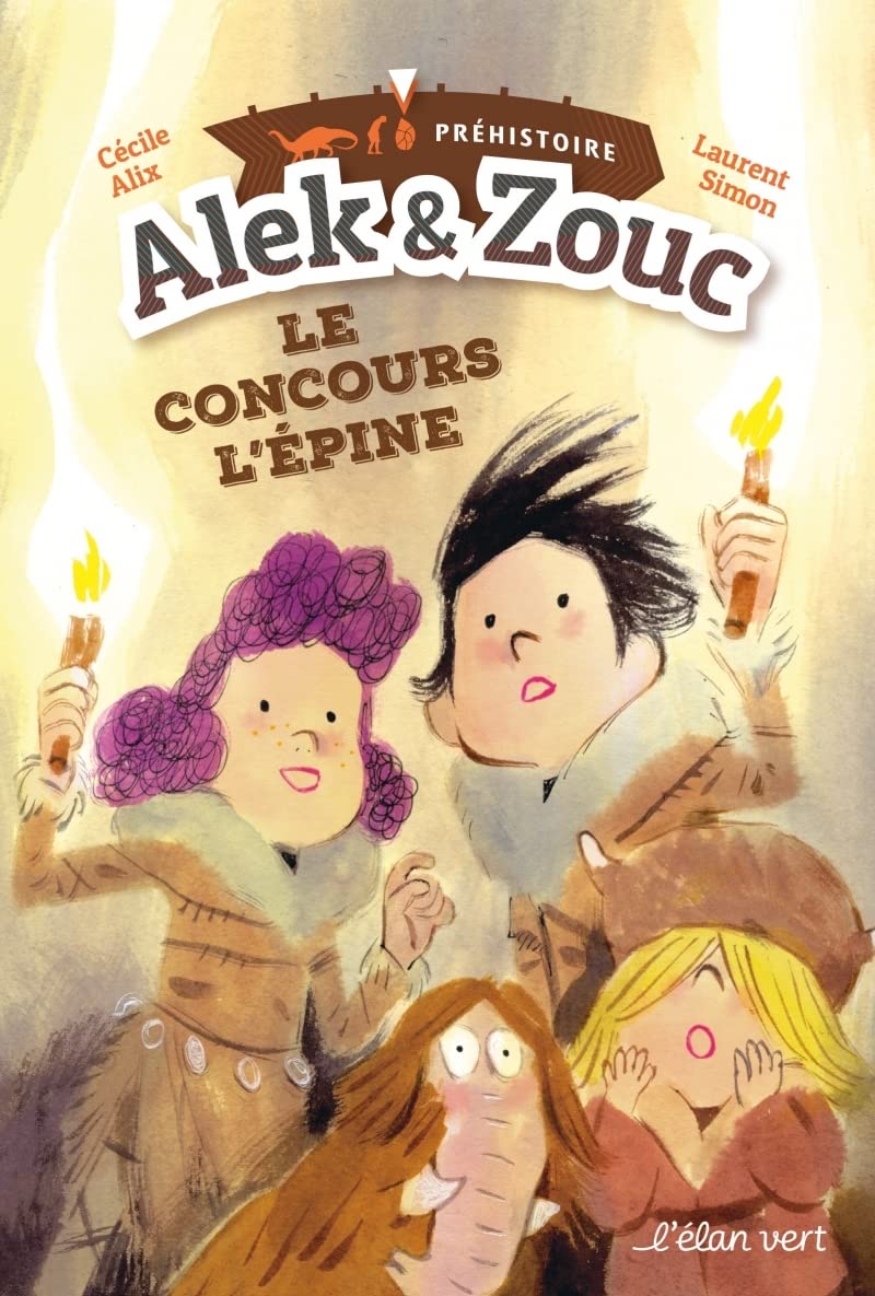 Alek et zouc - le concours l'épine: Préhistoire