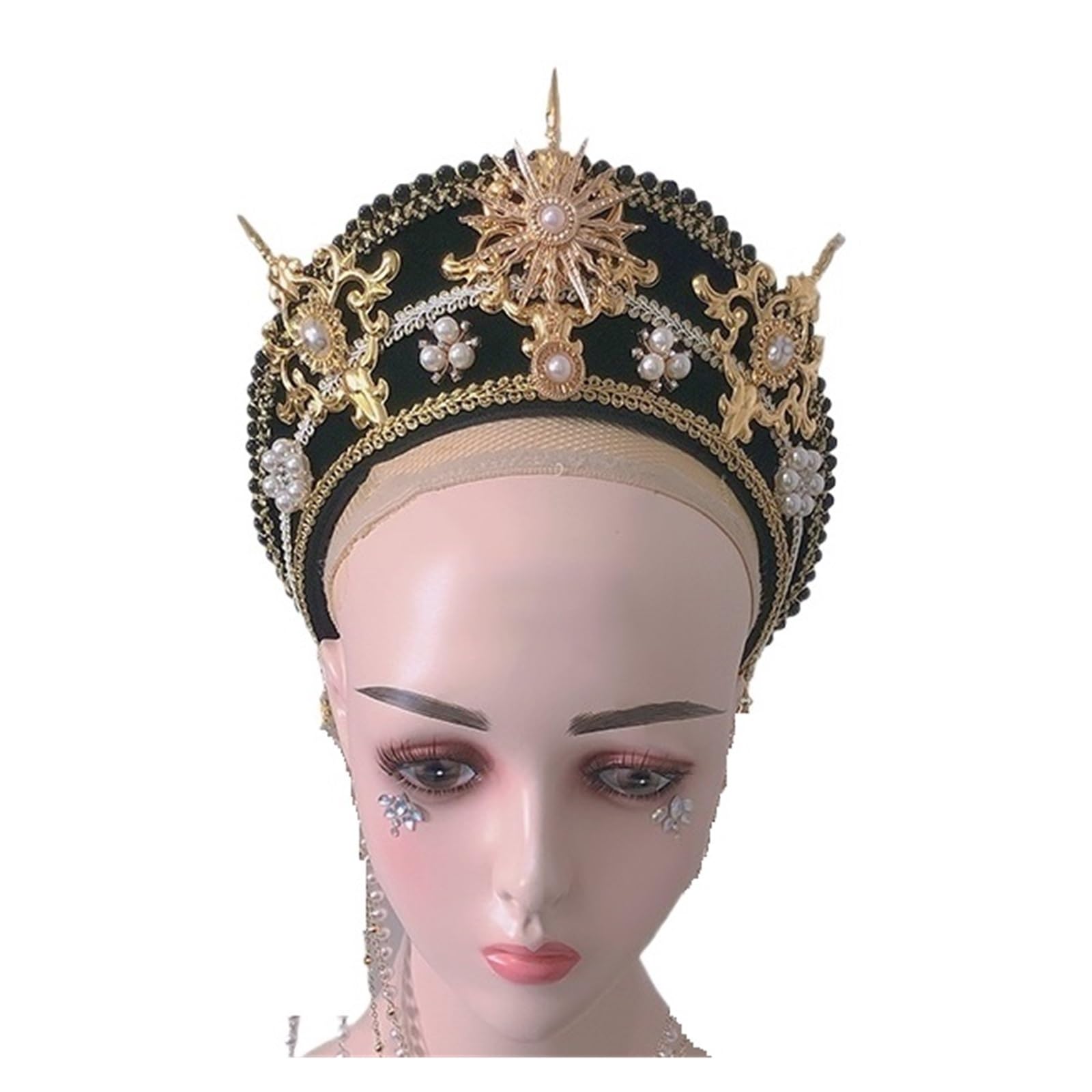 VALICLUD Barocca Vintage con Copricapo Sposa in Resistente per