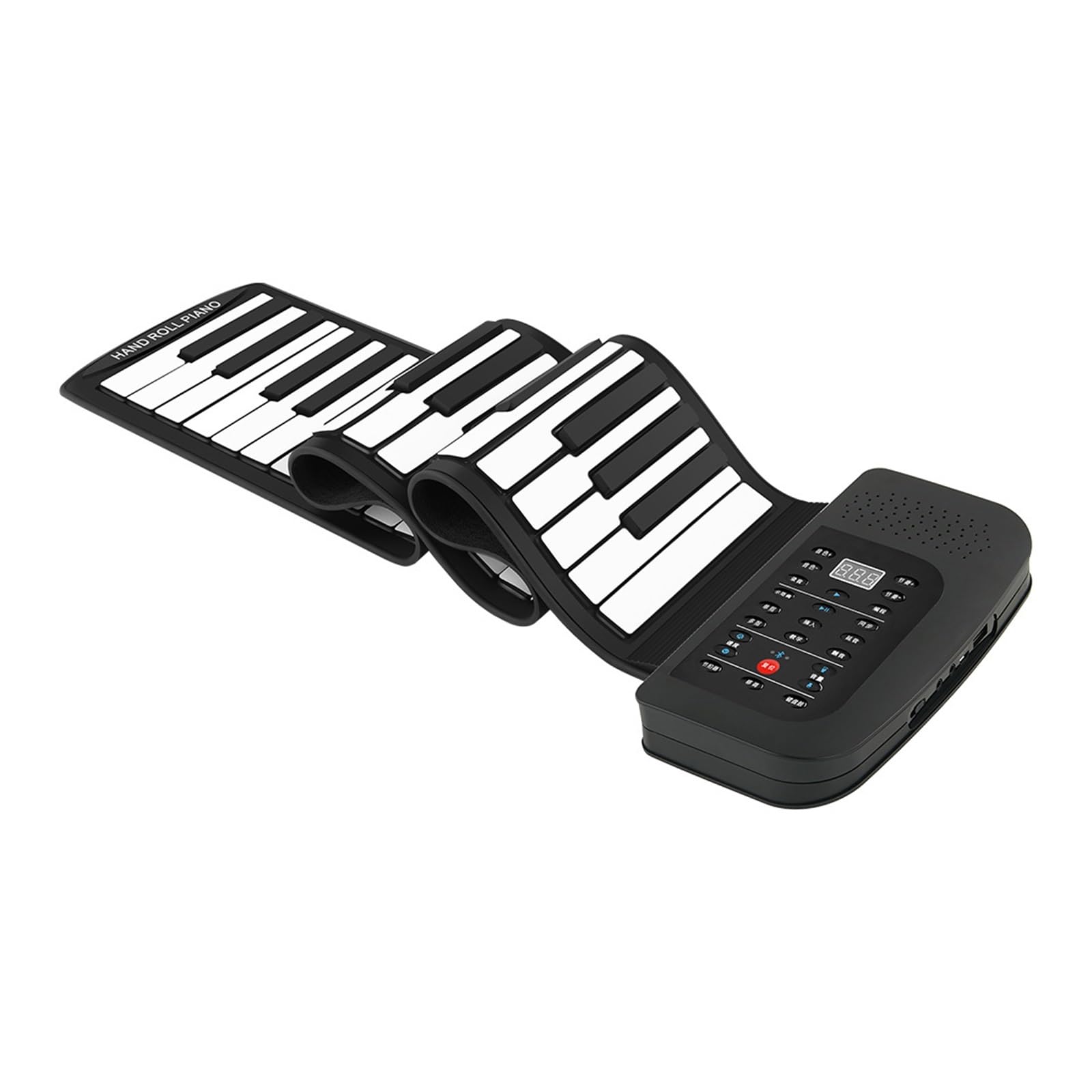 Tastiera Digitale Per Principianti Pianoforte Elettronico Portatile Pieghevole Morbido In Silicone Professionale A 88 Tasti