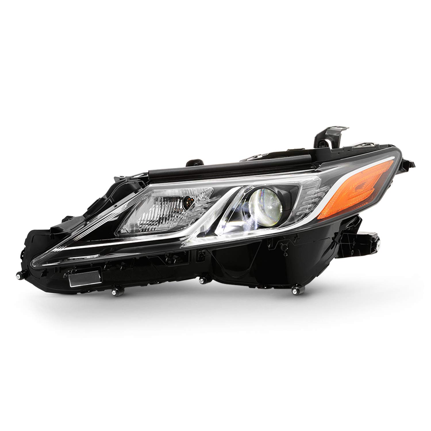 カムリ用 ブラック/イエロー ヘッドライト Amazon | トヨタ カムリ ヘッドライト 2018-2023 SE XSE LE XLE