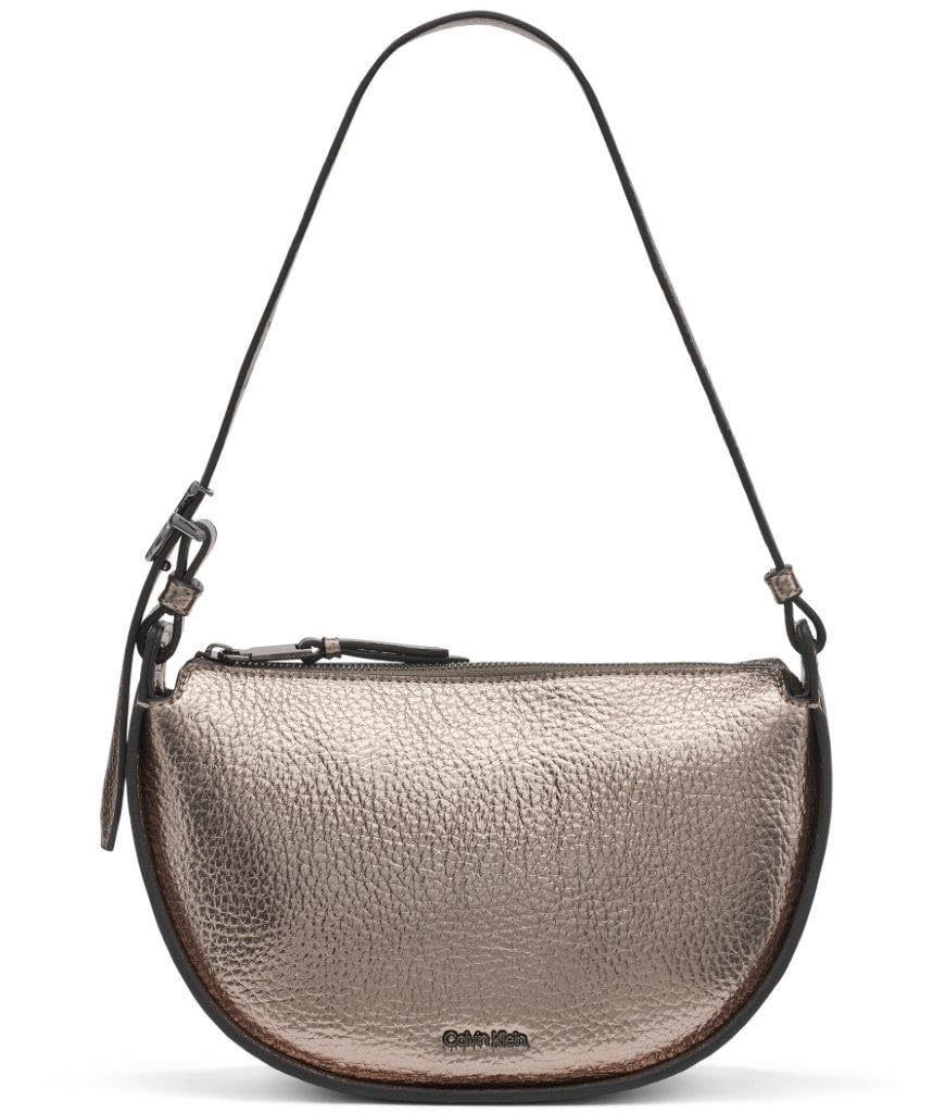

                                                    Calvin Klein Gemma Top Zip Demi Shoulder Bag, Gunm