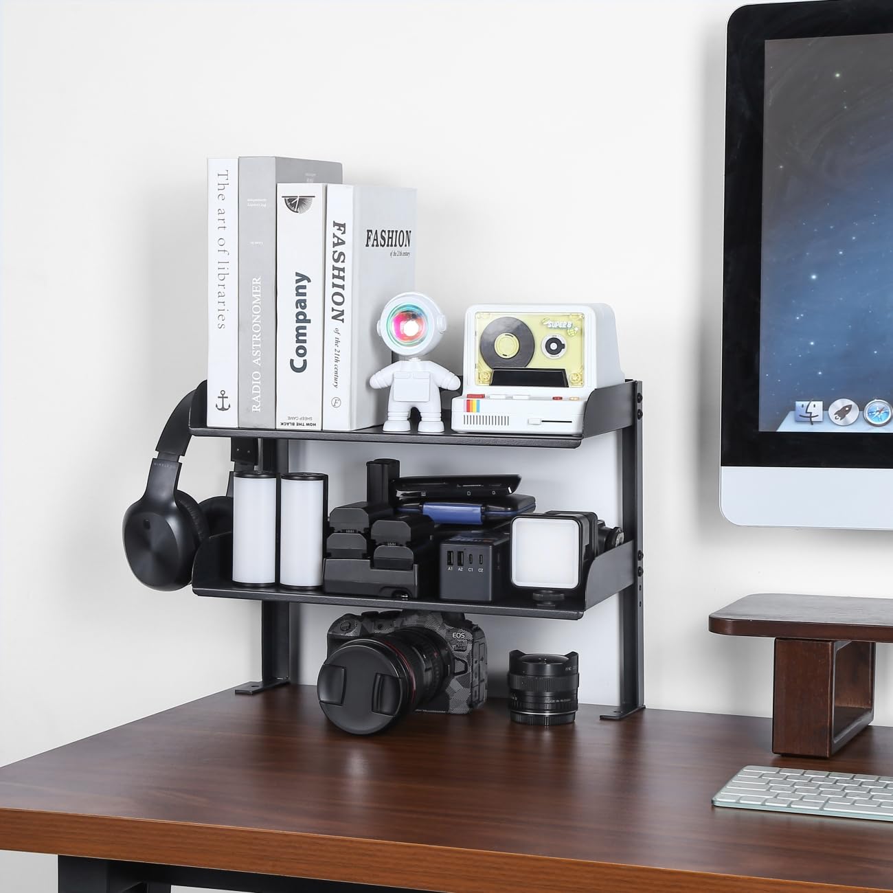 ccb　ソフビ天使 Amazon.com : CanKing Clamp Desk Shelf 15 inch Clip On or Under