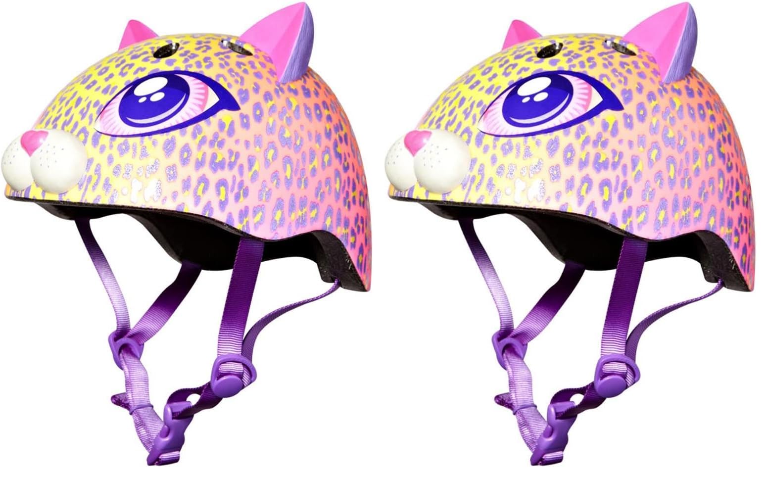 Raskullz Cutie Cat Helmet, 5+ Years, Yellow (Pack of 2) : Sports & Outdoors