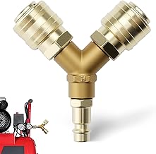 Compressed Air Fittings Accessories Compressor Distributor, Compressed Air Connection, 2-Way Water Dispenser, NW 7.2 1/4 AG