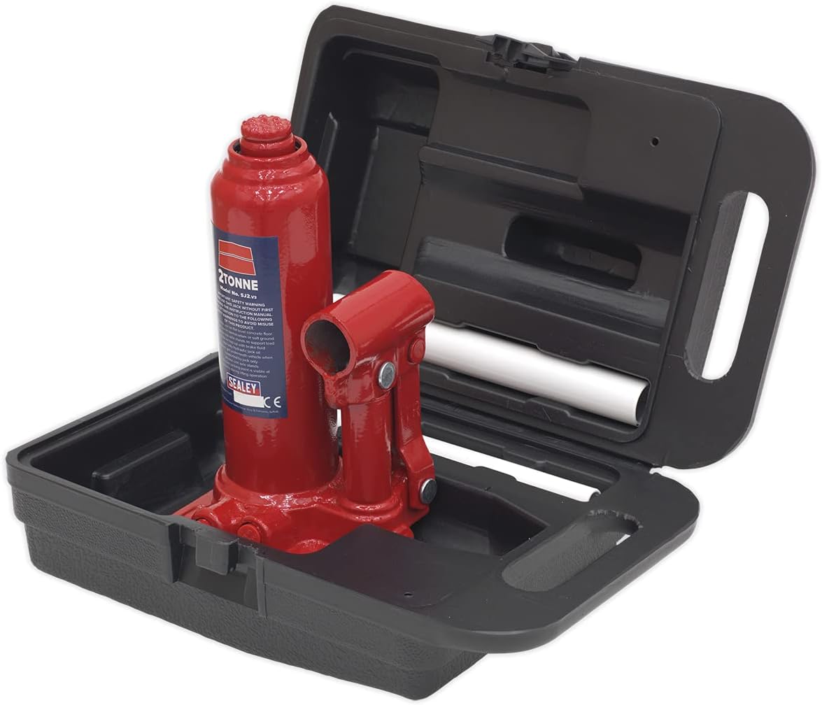 Sealey Sj2Bmc Bottle Jack 2Tonne with Carry-Case
