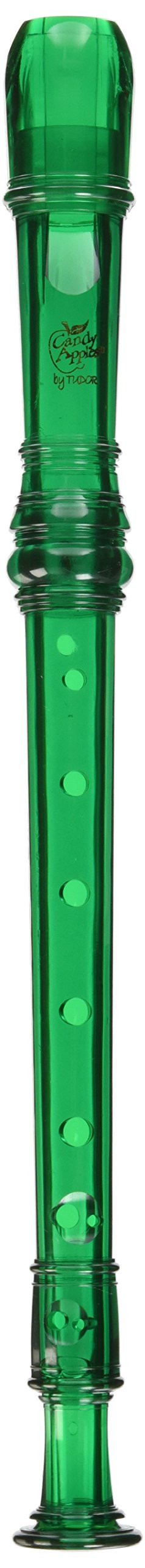 Grover TD180GR Tudor Candyapple 2 Piece Recorder, Green