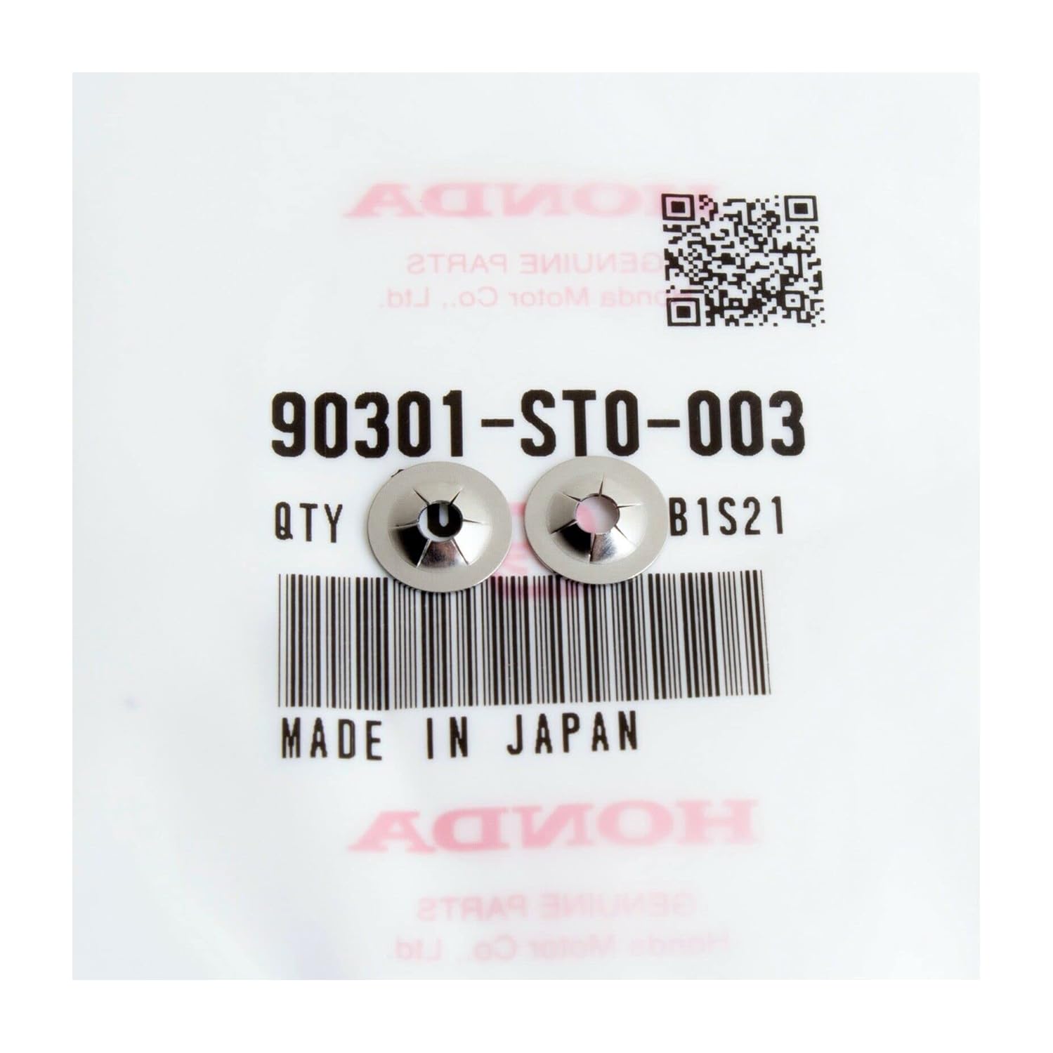 Expert store (2PC) Genuine OEM Retainer Clips Push Nuts