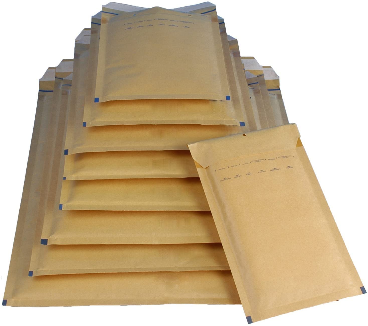200 Versandtaschen Luftpolsterumschläge 370 x 480 mm DIN C3 Luftpolsterversandtaschen Luftpolstertaschen Gr. K/10 K10 braun Umschläge haftklebend gepolstert Polsterumschlag Taschen