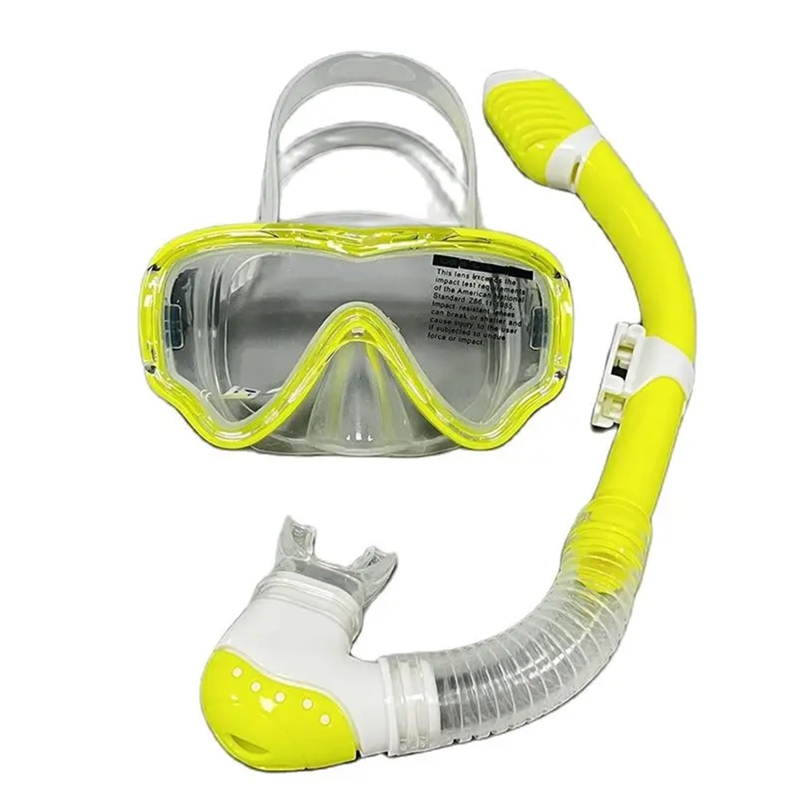 Buceo Máscara de Snorkel Máscara de Buceo y Snorkel Gafas de Buceo Gafas de natación Conjunto de Tubo de Buceo Snorkel Niño Unisex