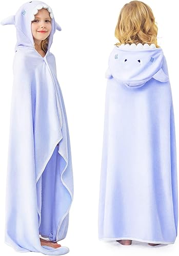 ZIONOR Toalla con capucha para niños, toallas de baño extragrandes de 35 x 50 pulgadas para niños de 3 a 10 años, toallas suaves de alta calidad