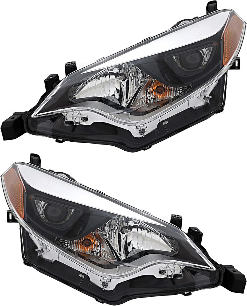For Toyota Corolla Headlights Lamps Set 2014 2015 LED Driver and Passenger Side