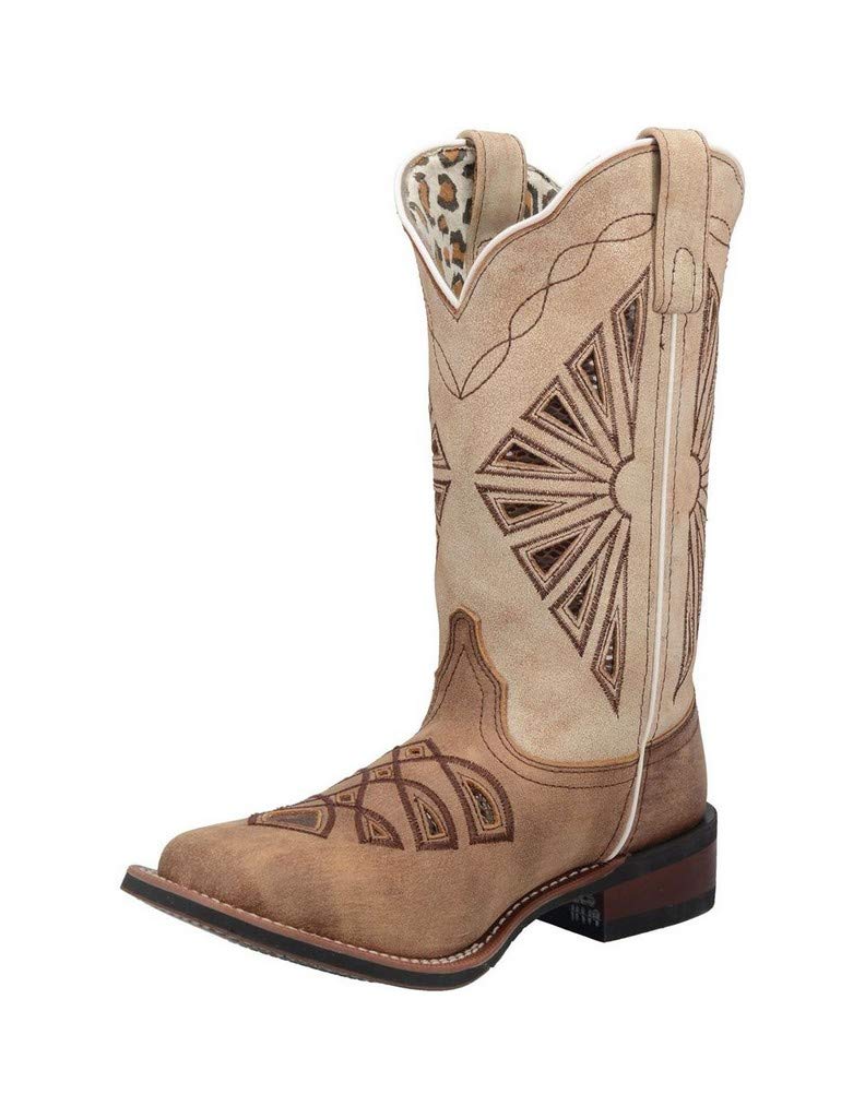 Laredo Dan Post Kite Days Womens Broad Square Toe Boots 5821