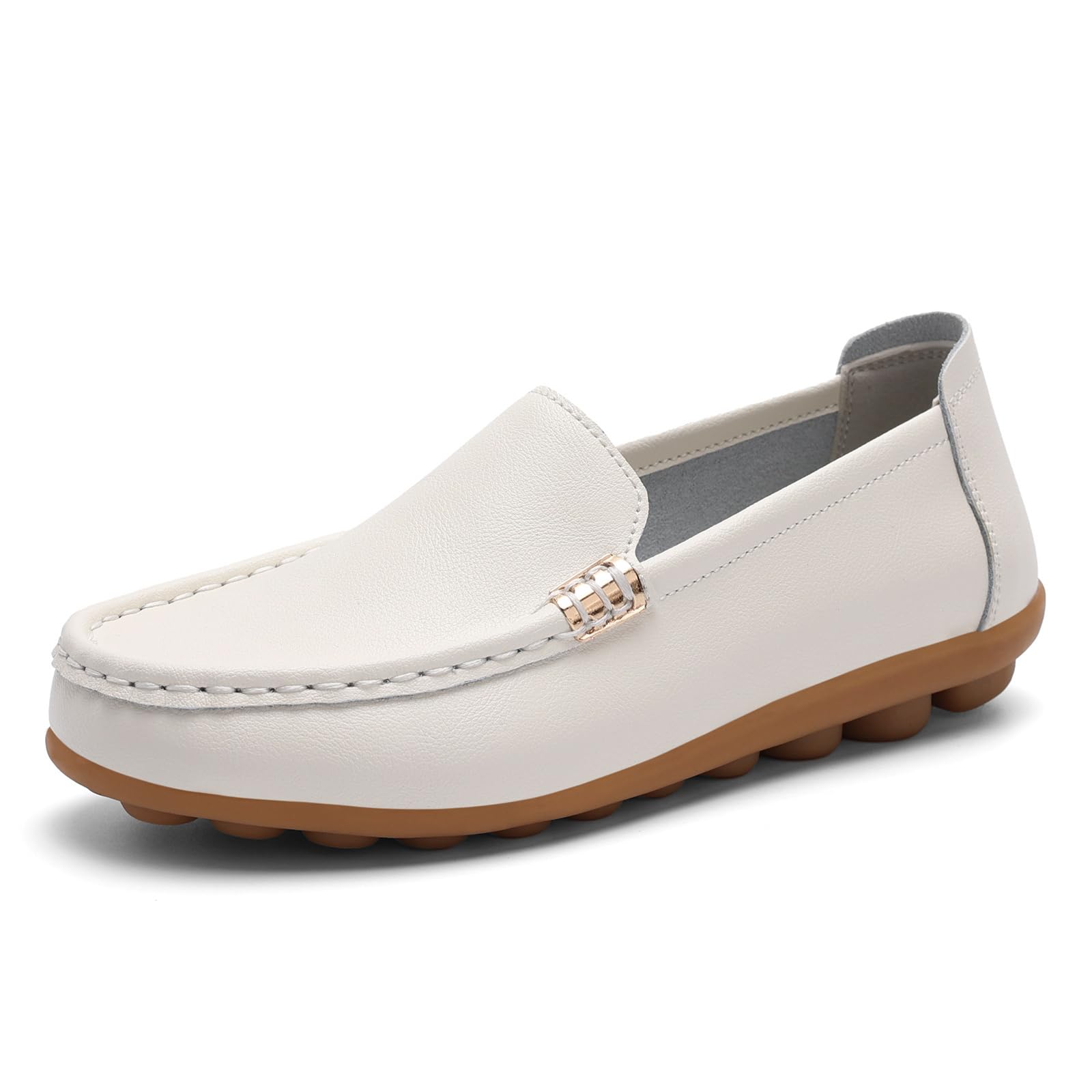 Women's Loafers Lightweight Comfortable Microfiber Leather Driving Moccasins Loafer Slip On Casual Walking Flats for Business Work Office-image-25