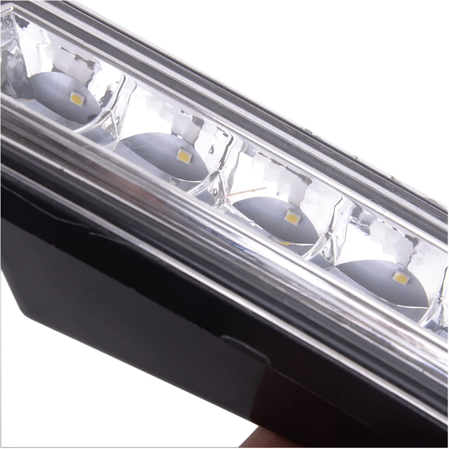 フォグランプ フロントバンパー左 LED デイタイムランニングライトランプ DRL A1649060151 ためにML GL GLK