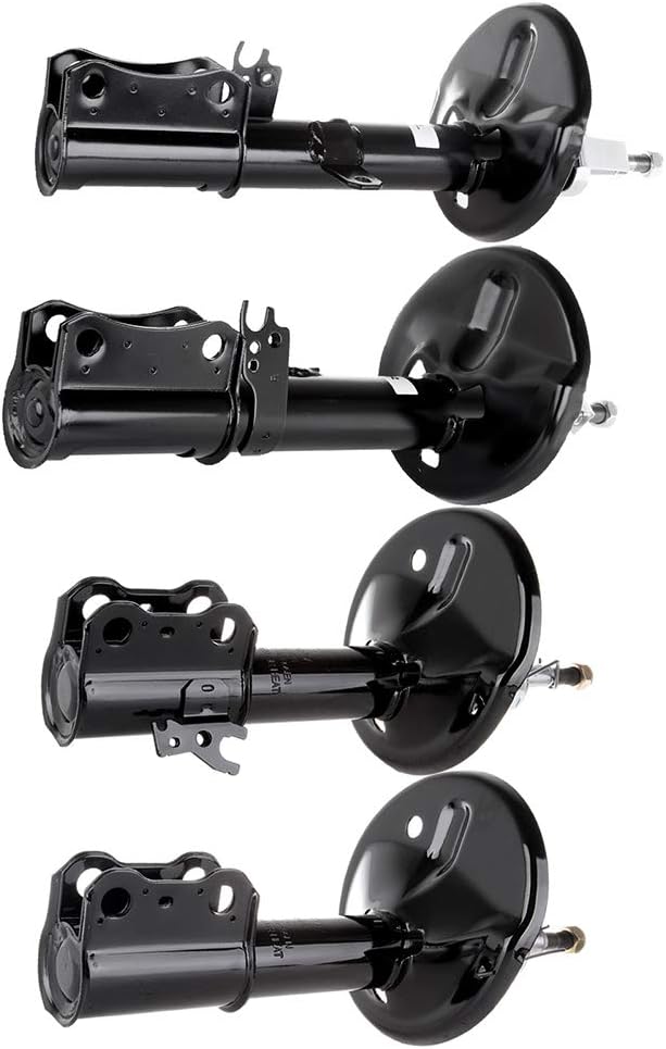Front and Rear Shock Absorber Struts Compatible for Toyota Camry 1995 1996