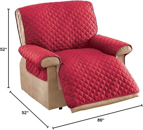 Miniatura 8 de P&amp;A Marketing, cubierta para sofá reversible de microfibra