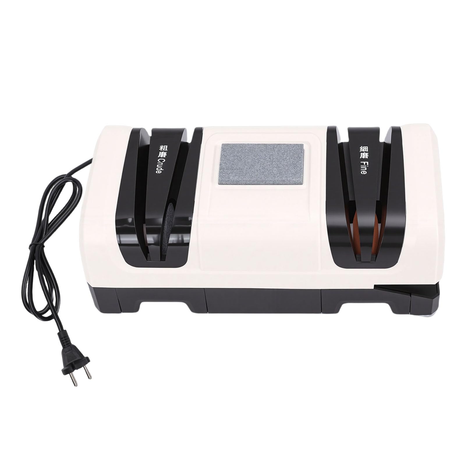 Afilador de Cuchillos Eléctrico de Tres Etapas de 6,5 Pulgadas con Recolector de Polvo Diseño Compacto Afila Cuchillos Tijeras en 60 Segundos Reduce la Fatiga de las Manos en un 75% para