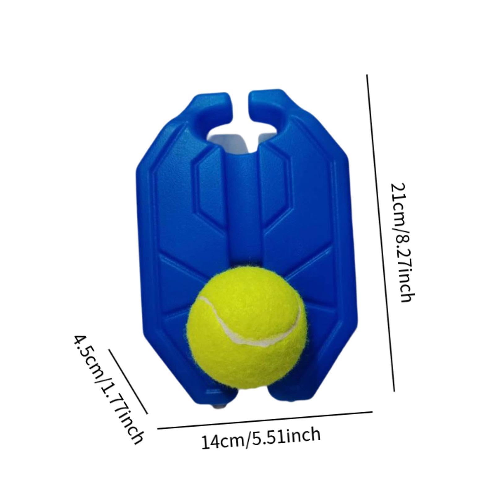 Menolana Tennis Trainer Rebound Ball with String Tennis Training Aid Portable Single Tennis Trainer for Kids Adults Exercise Beginners