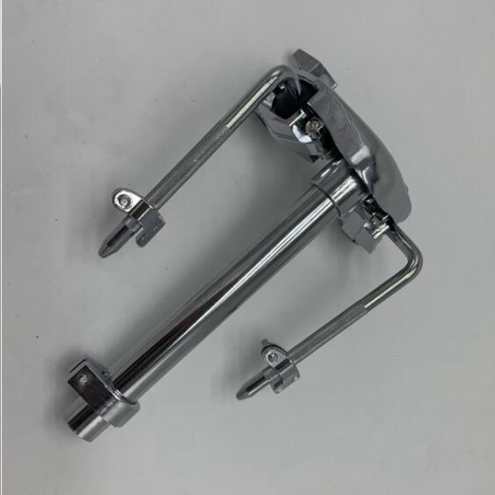 Generic Support de montage en rack Tom Drum, support de pince pour jeu de batterie, pince à bras Double Tom pour jeu de grosse caisse