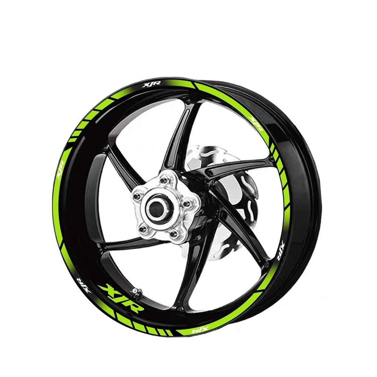 Wheel Stickers Motorcycle Reflective Wheel Decal for XJR 400 1200 1300 XJR1300 XJR400 XJR1200 Hub Stickers Rim Kit Rim Reflective Decal