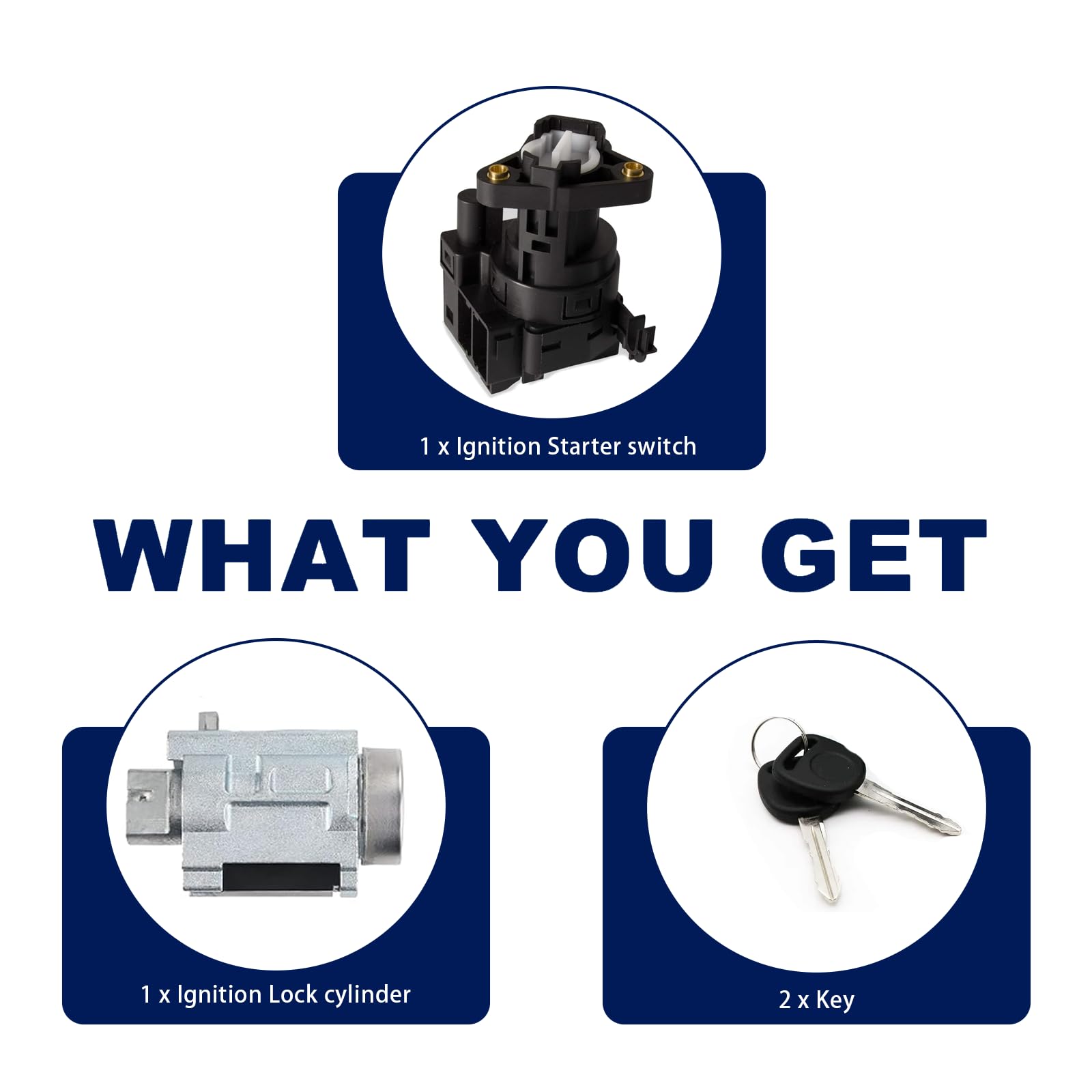 Roces Impala Interruptor De Bloqueo De Llave De Encendido 1802