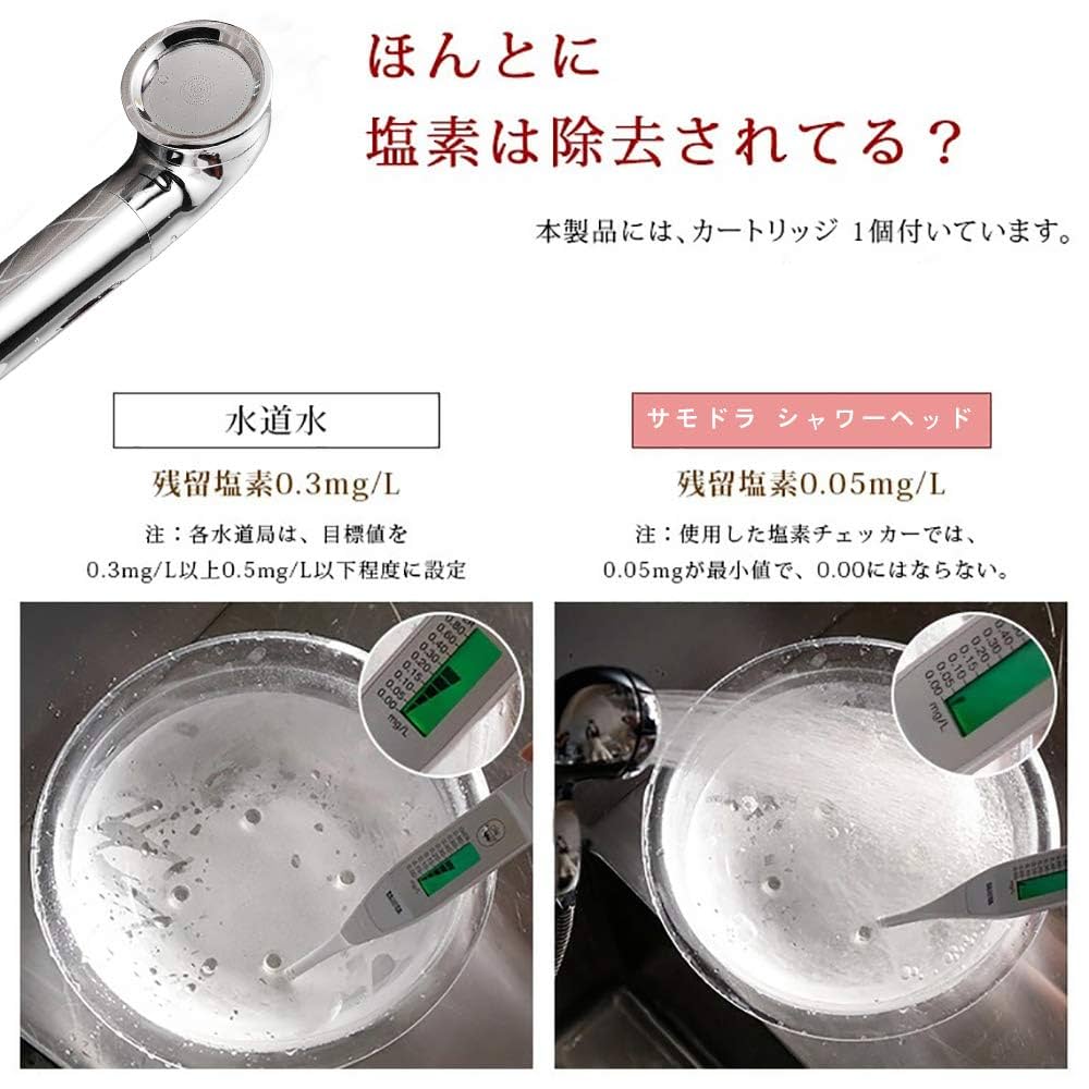 サモドラ　シャワーヘッド　カートリッジ　活性炭　大量３６本セット Amazon｜サモドラ シャワー 塩素除去 カートリッジ 浄水 交換用
