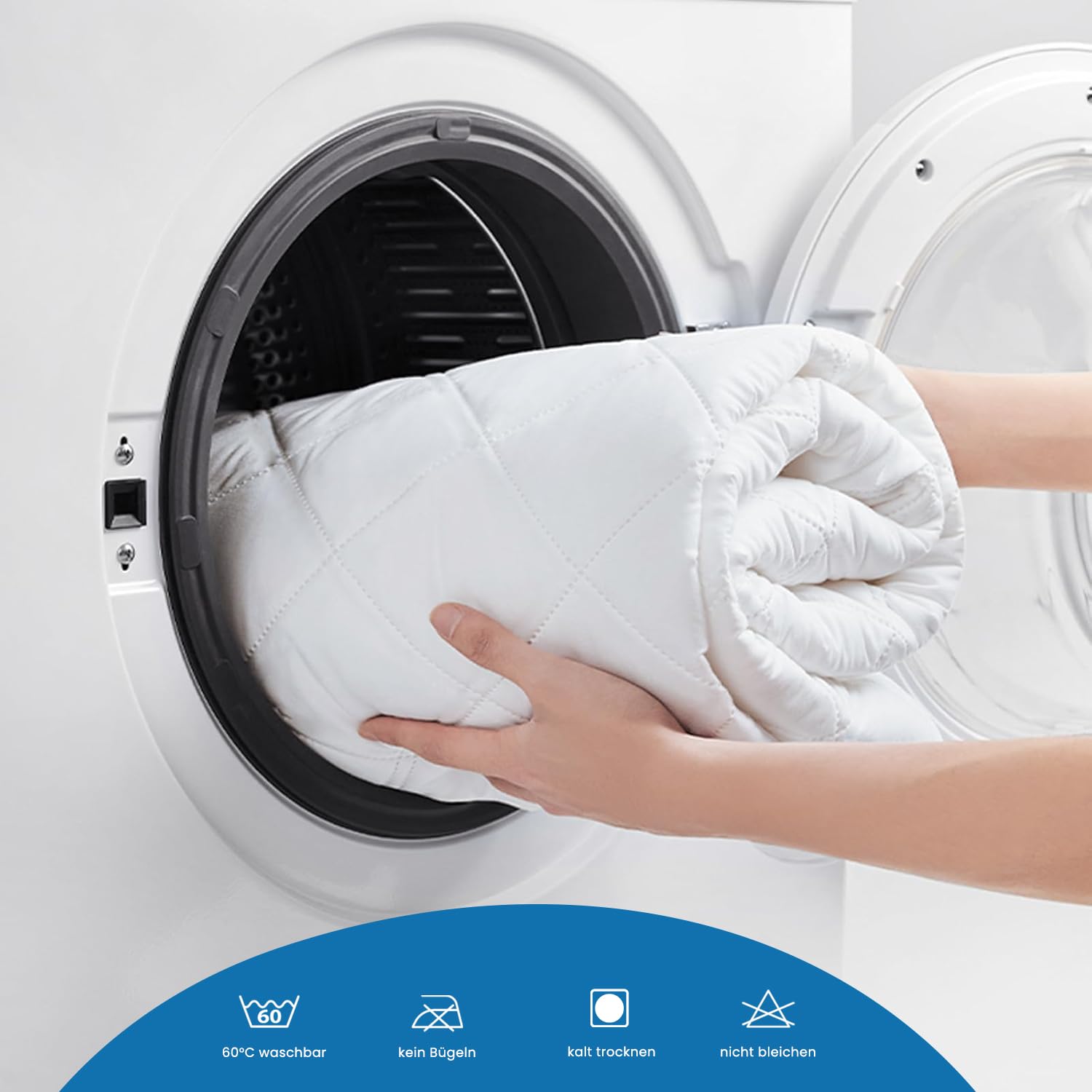 Livessa Gesteppte 200x220 Matratzenauflage wasserdicht, Weicher Mikrofaser-Matratzenbezug, Wasserdichter Matratzenschoner, Gesteppter Matratzenschoner dehnbar bis zu 30 cm (Weiß)