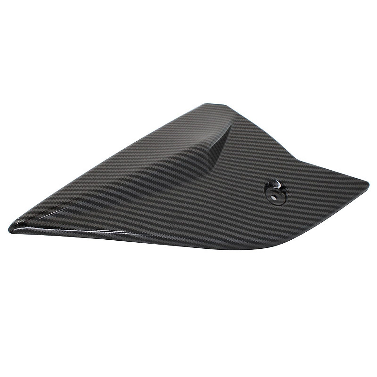 Juego de protectores de carenado de panel lateral trasero negro para motocicletas MT-09 FZ-09 2014-2020, paneles de cuerpo de placa de protección de plástico para motocicletas