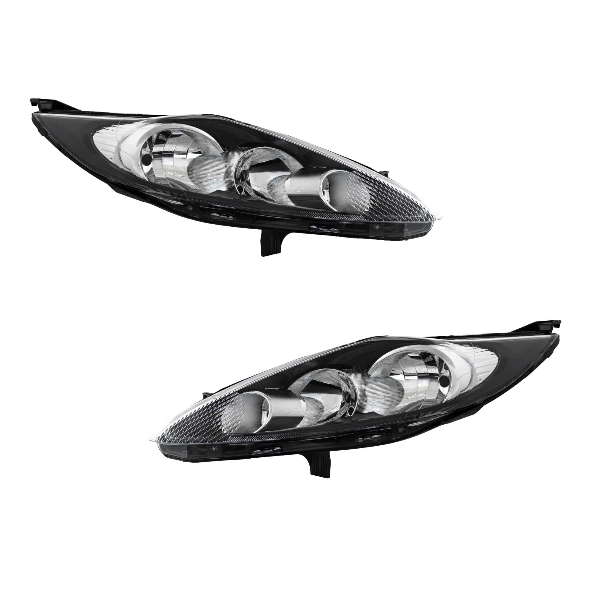 Set di fari alogeni anteriori sinistro e destro H7/H1 per modello Fiesta VI