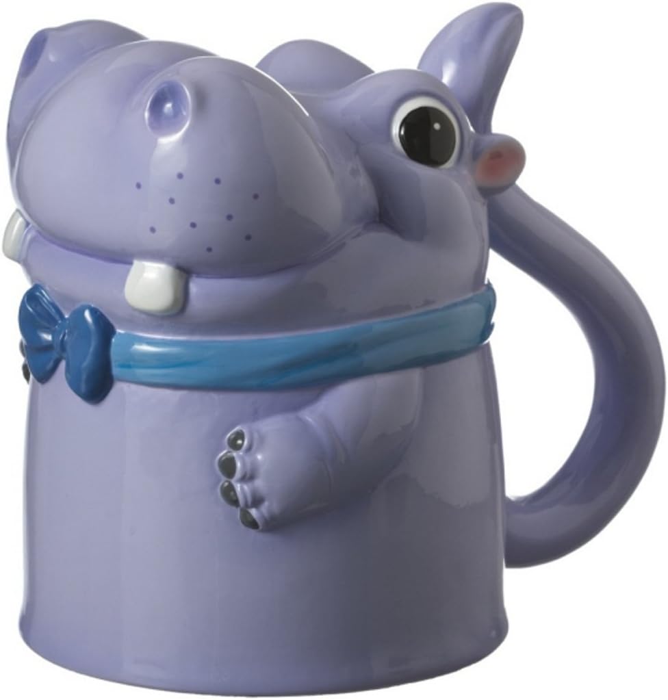 Midwest CBK - Topsy Turvy Upside Down Hippo Ceramic Mug