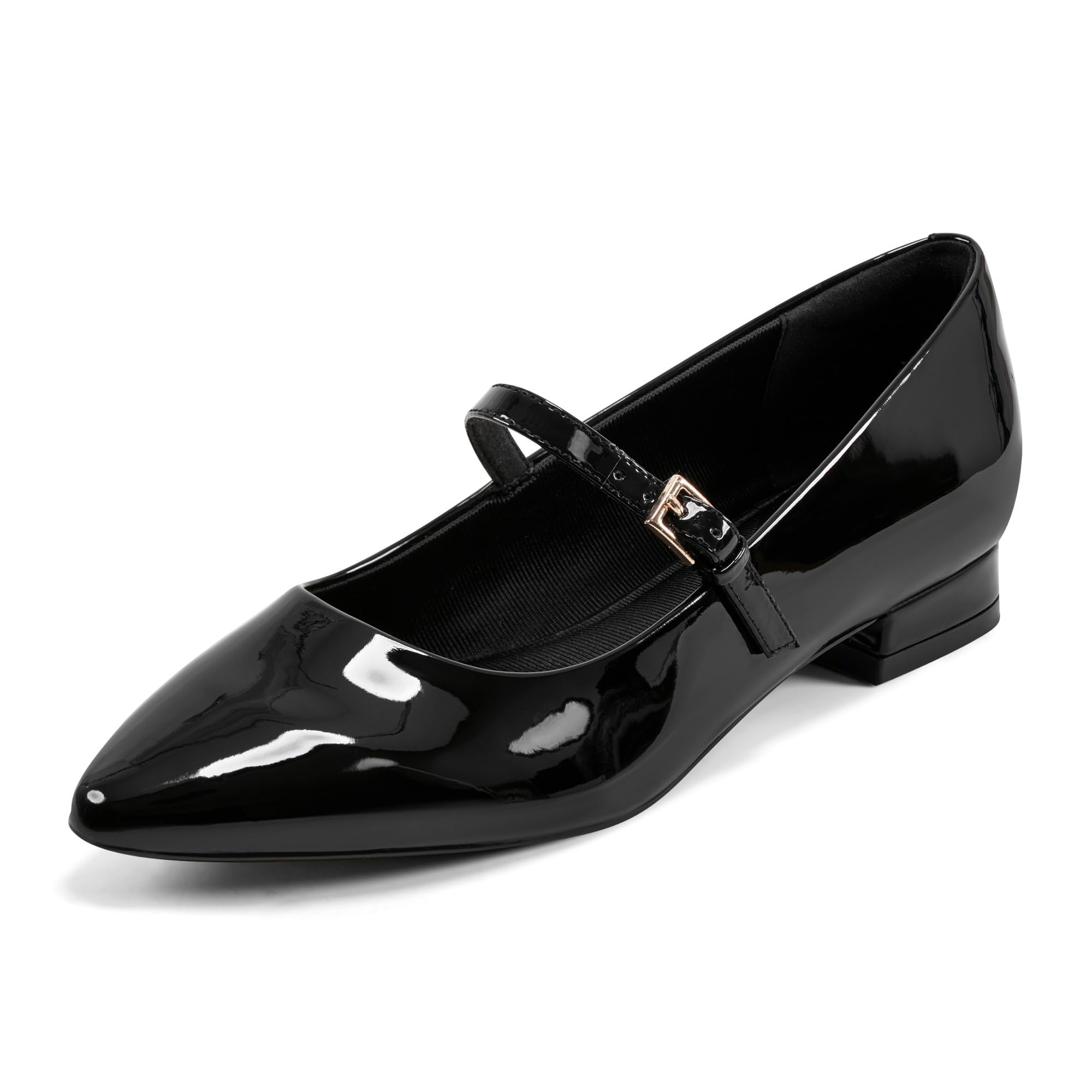 Zapatos Mary Jane negros Rockport de mujer, el calzado plano ideal para la oficina 7